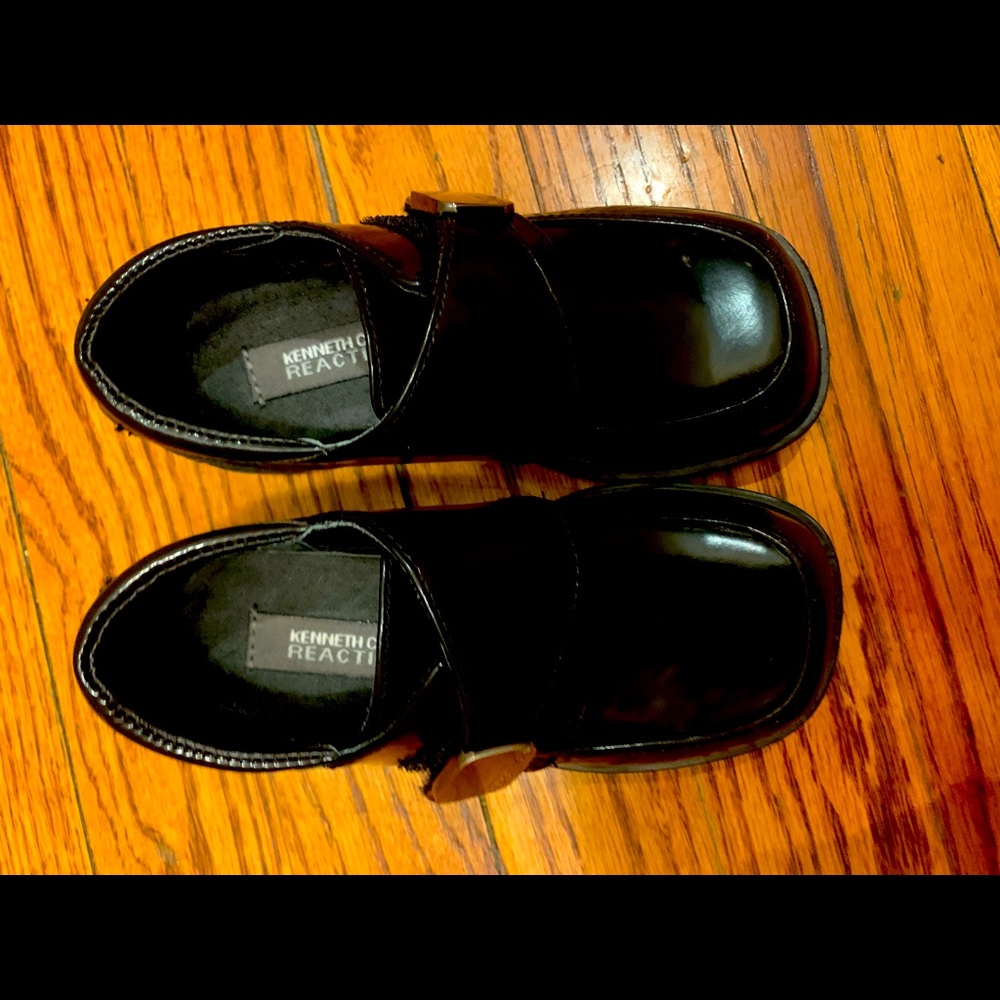 Kenneth Cole Reaction Black dress shoes church tux